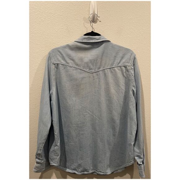 OLD NAVY Western Pockets Jeans Button Down Shirt - Picture 3 of 5